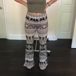 Flare boho pants